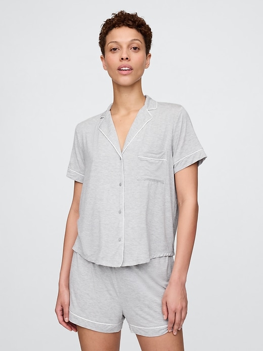 Image number 1 showing, Softest Modal PJ Top