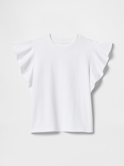 Image number 5 showing, Organic Cotton VintageSoft Heavyweight Crop T-Shirt
