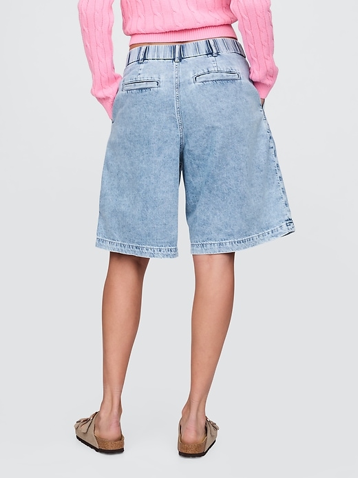 L'image numéro 4 présente Short tailleur 365 long à taille haute Douceur suprême