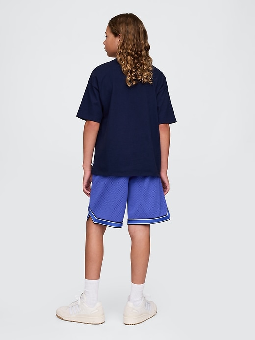 Image number 3 showing, Kids GapFit 8.5" Mesh Pull-On Shorts
