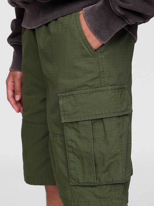 Image number 5 showing, Kids 7.5" Ripstop Easy Cargo Shorts