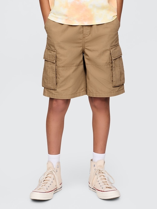 Image number 3 showing, Kids 7.5" Ripstop Easy Cargo Shorts