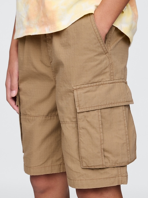 Image number 5 showing, Kids 7.5" Ripstop Easy Cargo Shorts