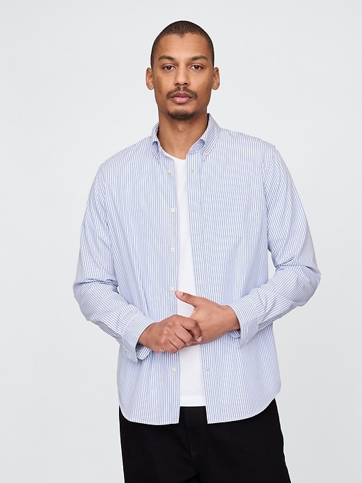 Image number 1 showing, Organic Cotton Poplin Classic Shirt