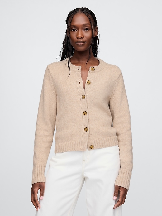 Image number 1 showing, CashSoft Crop Cardigan