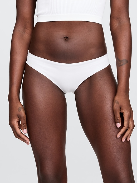 Image number 1 showing, Organic Stretch Cotton No Show Bikini