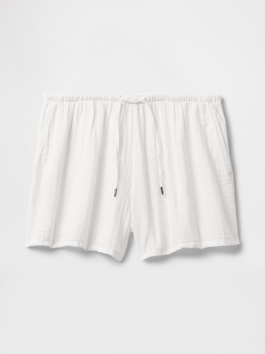 Image number 7 showing, Cotton Gauze Easy Shorts