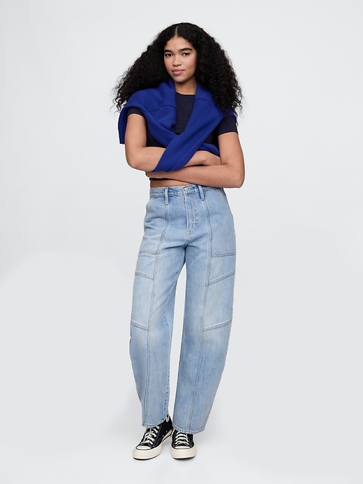 L'image numéro 2 présente T-shirt moulant en jersey