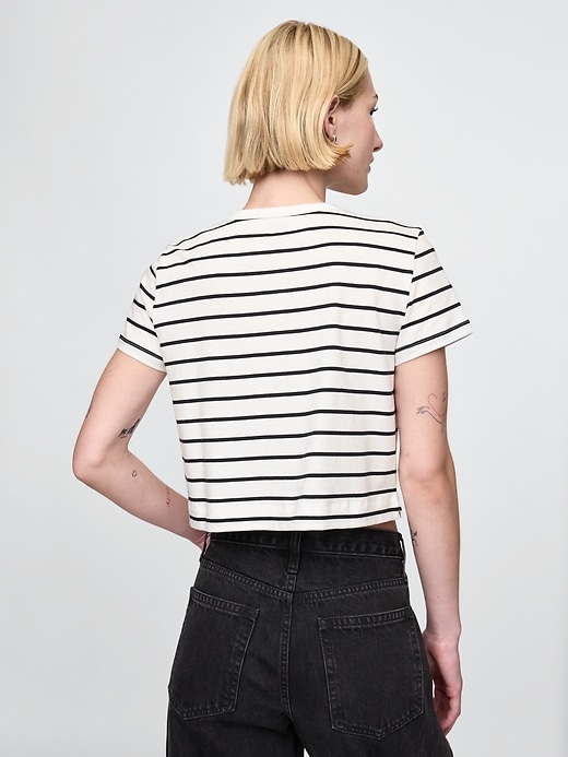 Image number 3 showing, Organic Cotton VintageSoft Crop T-Shirt