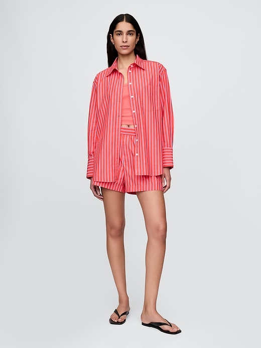 Image number 1 showing, Organic Cotton Poplin Boxer Shorts