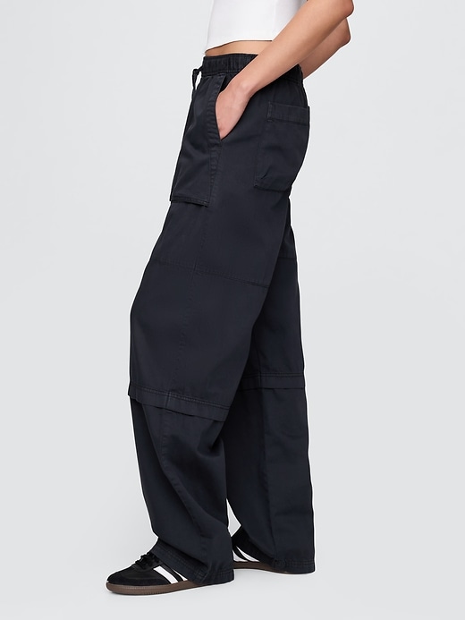 Image number 3 showing, Mid Rise Easy Utility Barrel Pants