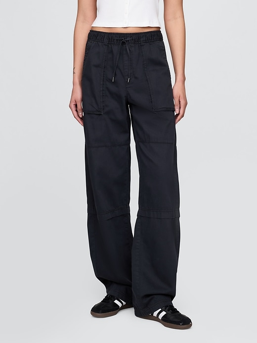 Image number 2 showing, Mid Rise Easy Utility Barrel Pants