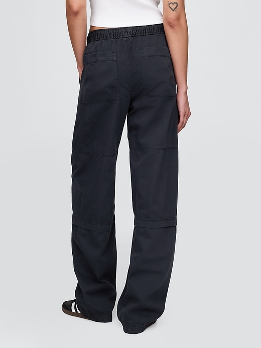 Image number 4 showing, Mid Rise Easy Utility Barrel Pants