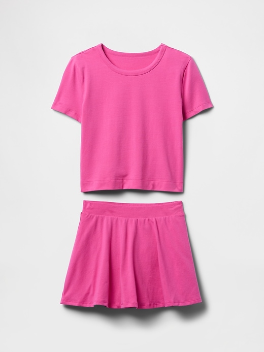 L'image numéro 2 présente Ensemble jupe-short pour Enfant