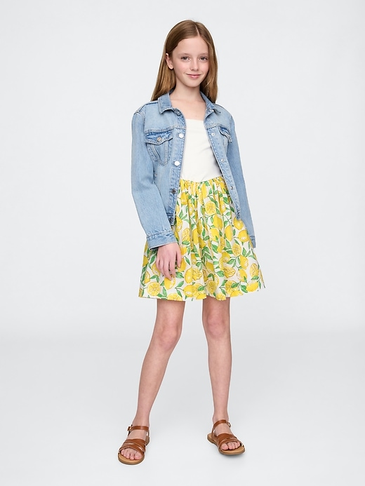 Image number 1 showing, Kids Mixed Media Dress