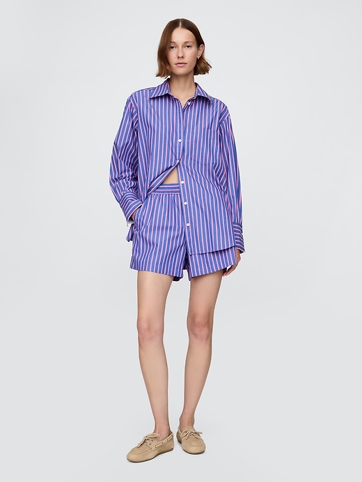 Image number 1 showing, Organic Cotton Poplin Boxer Shorts