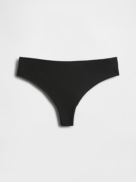 Image number 3 showing, Organic Stretch Cotton No Show Thong