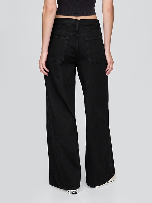 Image number 4 showing, Mid Rise UltraSoft Baggy Jeans