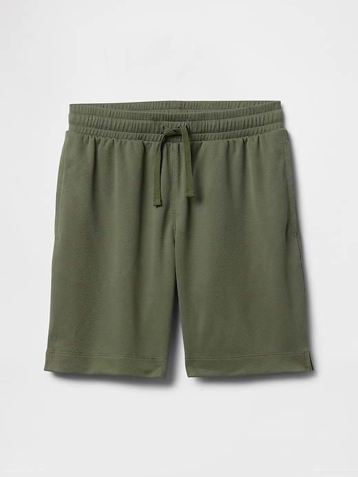 Image number 2 showing, Kids GapFit 6" Recycled Mesh Easy Shorts