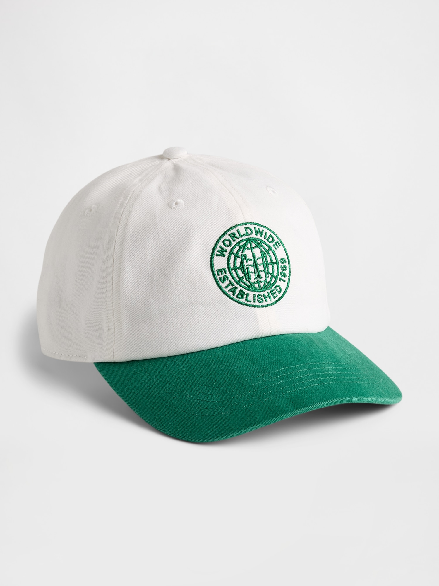 Organic Cotton Gap Logo Baseball Hat - Irish Clover