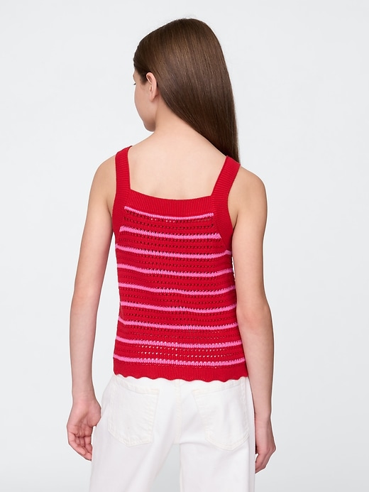 Image number 3 showing, Kids Crochet Tank Top