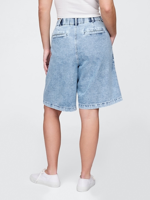 L'image numéro 6 présente Short tailleur 365 long à taille haute Douceur suprême