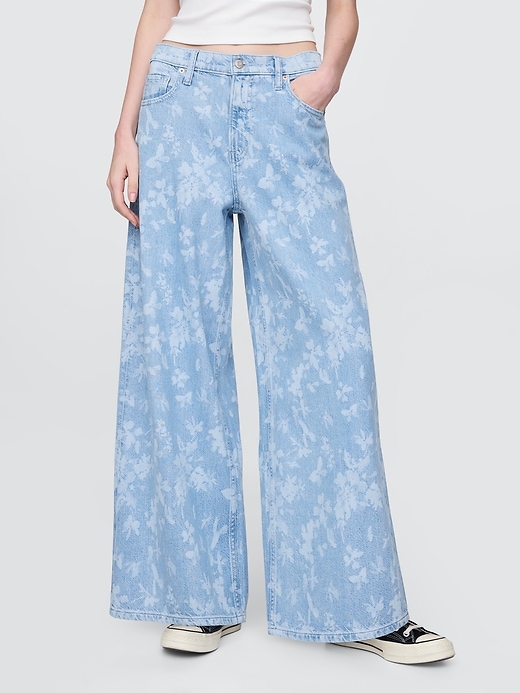 Image number 2 showing, Mid Rise UltraSoft Baggy Jeans