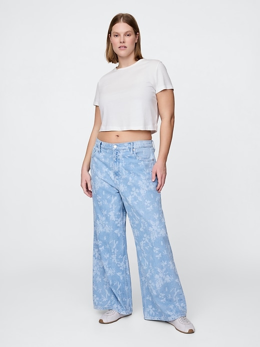 Image number 5 showing, Mid Rise UltraSoft Baggy Jeans