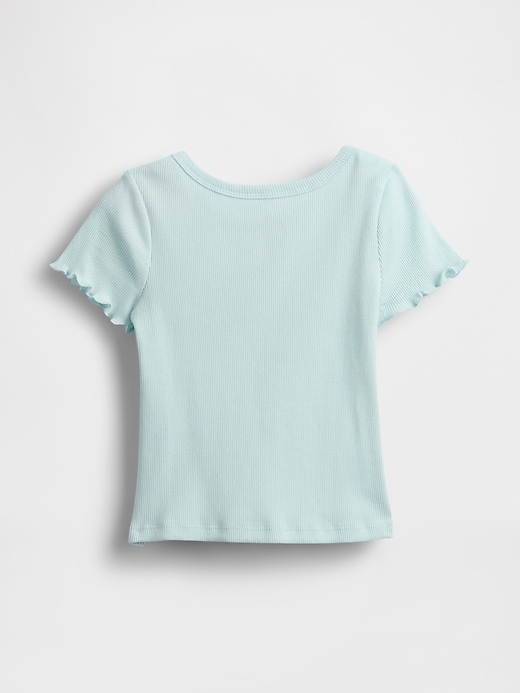 L'image numéro 2 présente T-shirt Agencez à volonté en tricot côtelé pour Bébé et Tout-petit