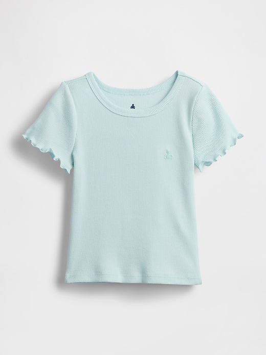 L'image numéro 1 présente T-shirt Agencez à volonté en tricot côtelé pour Bébé et Tout-petit