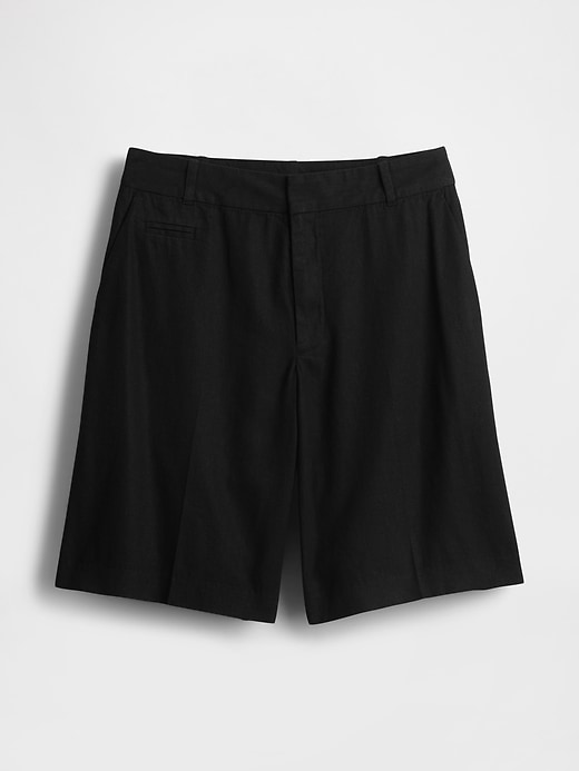 Image number 5 showing, 365 Low Rise Linen-Blend Trouser Shorts