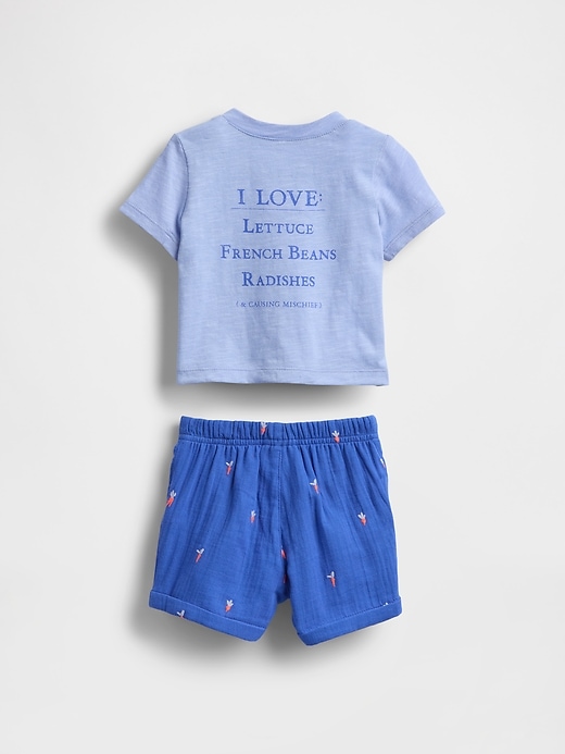 L'image numéro 2 présente Ensemble t-shirt Peter Rabbit&#153 pour Bébé