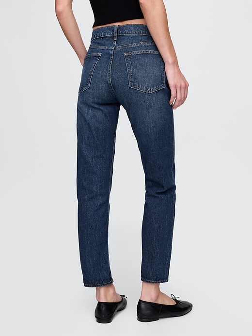 Image number 4 showing, High Rise Cheeky Straight Jeans