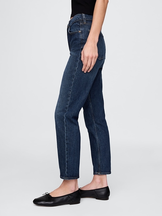 Image number 3 showing, High Rise Cheeky Straight Jeans