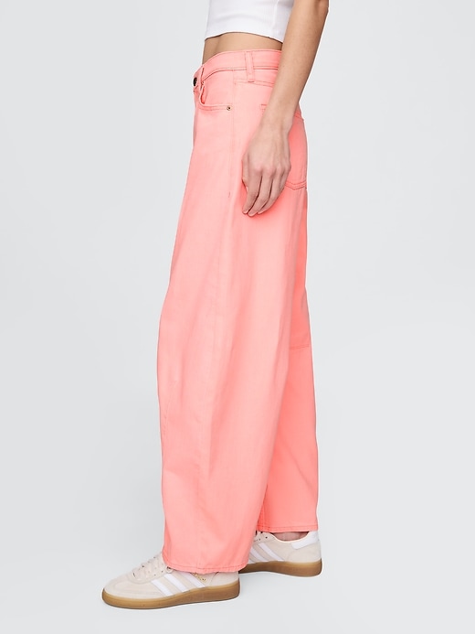 Image number 3 showing, High Rise Horseshoe Jeans