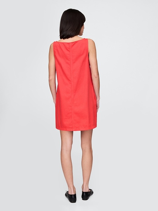 Image number 2 showing, UltraSoft Denim Mini Dress