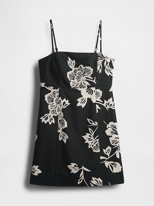 Image number 6 showing, Linen-Blend Mini Dress