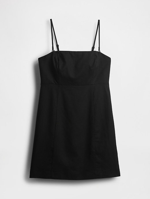 Image number 6 showing, Linen-Blend Mini Dress