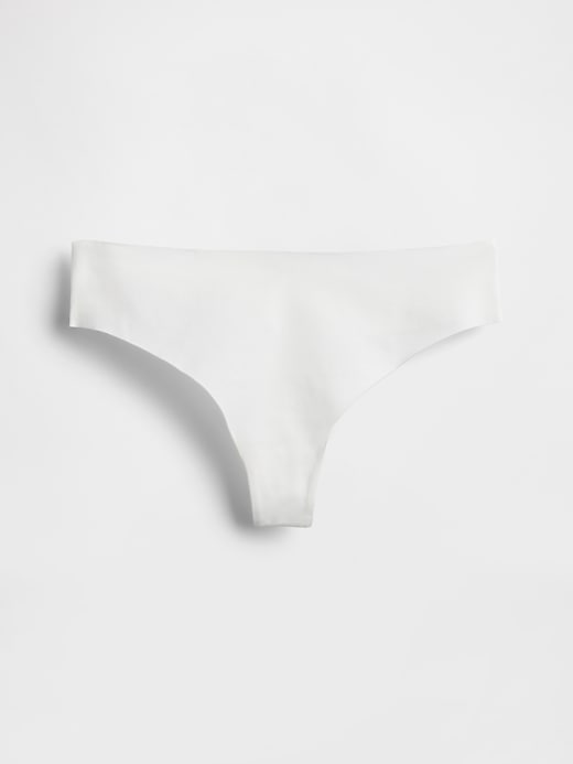 Image number 3 showing, Organic Stretch Cotton No Show Thong