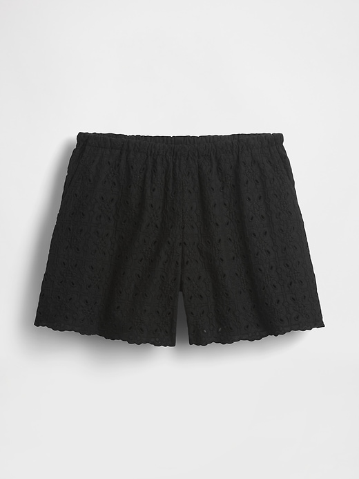 Image number 5 showing, High Rise Eyelet Easy Shorts