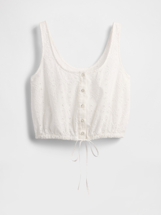 Image number 4 showing, Cinched-Hem Crop Top