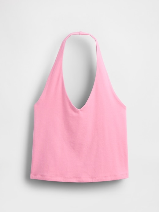 Image number 4 showing, CloseKnit Halter Crop Top