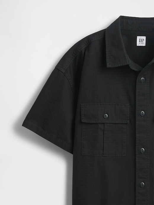 Image number 5 showing, Kids Ripstop Utility Shirt