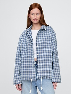 ジャケット・アウター andequal checked over jacket cn58014244.jpg