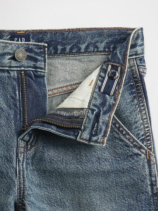 Image number 5 showing, Kids UltraSoft '90s Loose Denim Carpenter Shorts
