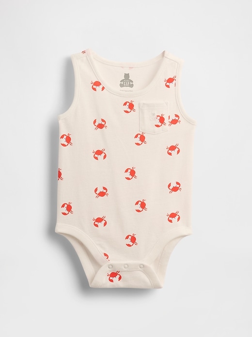 Image number 1 showing, Baby First Favorites Pocket Tank Bodysuit