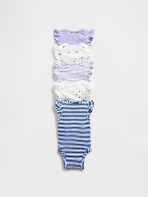 Image number 2 showing, Baby First Favorites TinyRib Bodysuit (5-Pack)