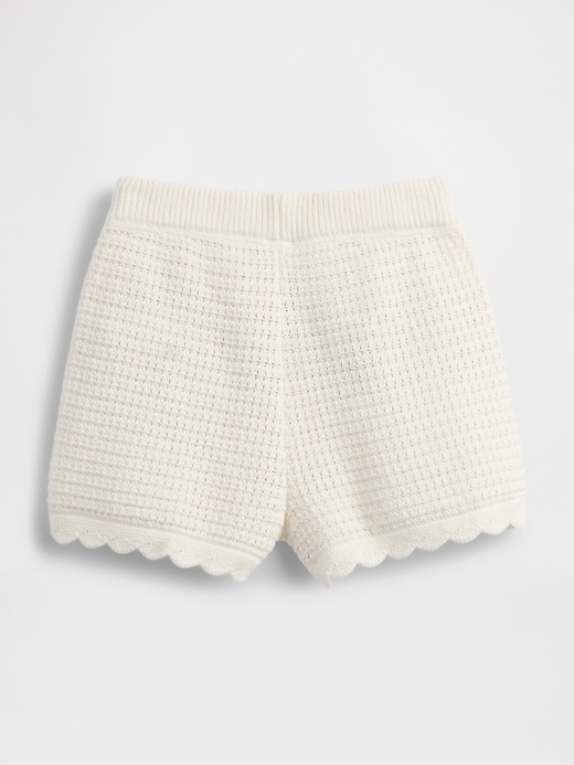 Image number 2 showing, Baby & Toddler Crochet Shorts