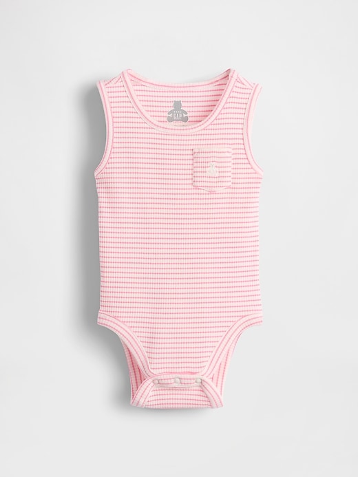 Image number 1 showing, Baby First Favorites Pocket Tank Bodysuit