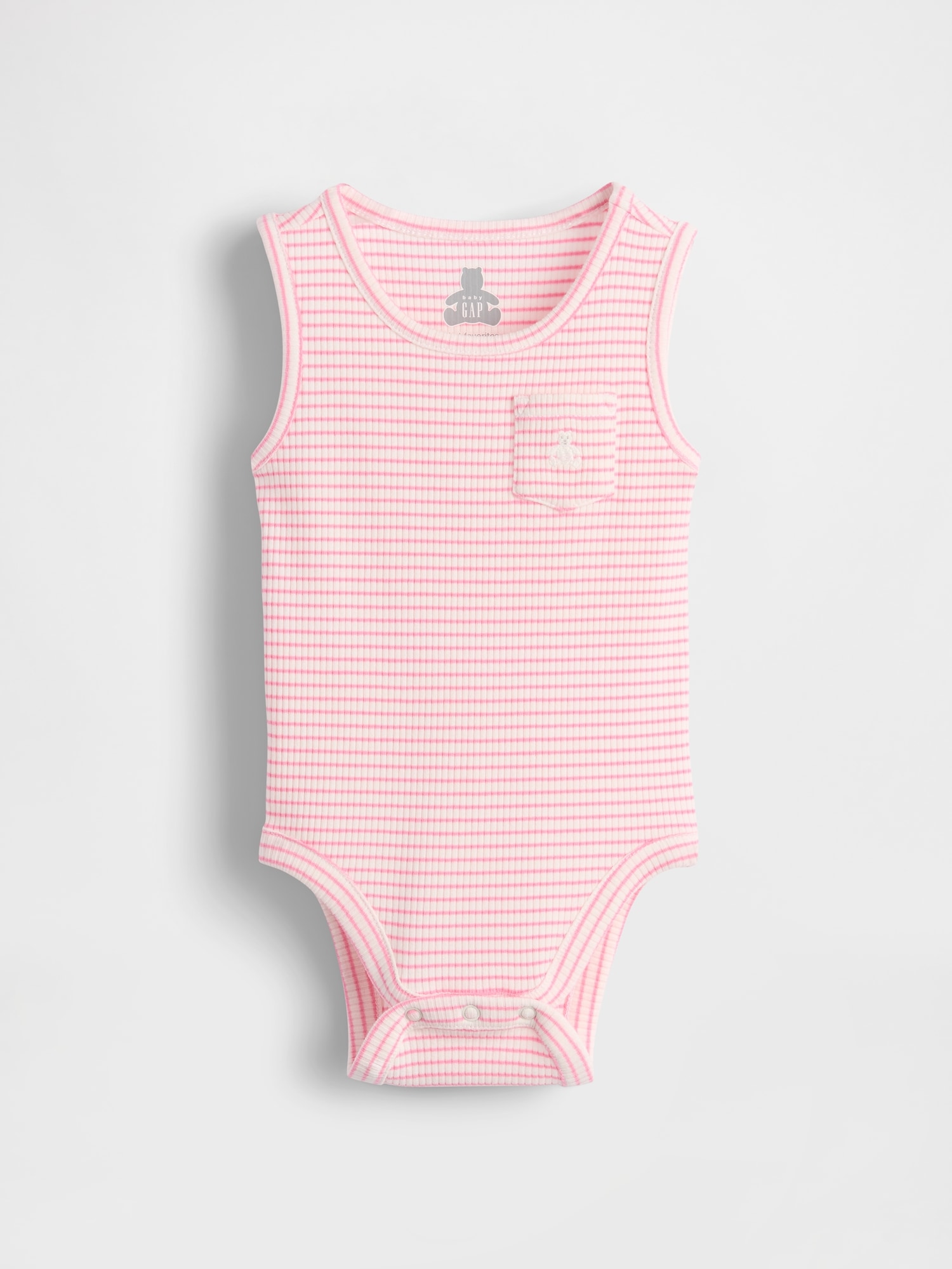 Baby First Favorites Pocket Tank Bodysuit